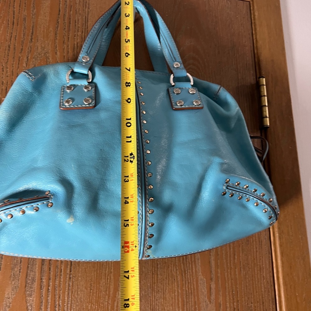 Vintage MK Turquoise purse bag - Picture 3 of 16